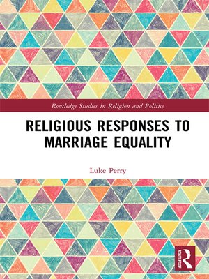 cover image of Religious Responses to Marriage Equality